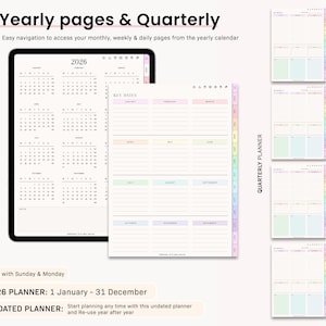 ADHD Digital Planner (made by an ADHD Coach) for Goodnotes, iPad & Android. Adhd Digital Planner, Planner Adhd, Adult ADHD daily planner