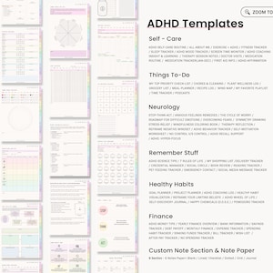 ADHD Digital Planner, Adult ADHD Planner, 2026 Digital Planner, Neurodivergent Planner, Daily ADHD Planner, Goodnotes Planner, Adhd Planner