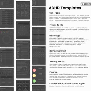 ADHD Digital Planner, Daily ADHD Planner, Adult ADHD Planner, 2026 Digital Planner, Neurodivergent Planner,  Goodnotes Planner, adhd Planner