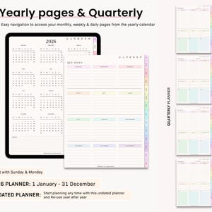 ADHD Digital Planner, Adult ADHD Planner, 2026 Digital Planner, Neurodivergent Planner, Daily ADHD Planner, Goodnotes Planner, Adhd Planner