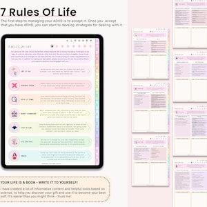 ADHD Digital Planner, Adult ADHD Planner, 2026 Digital Planner, Neurodivergent Planner, Daily ADHD Planner, Goodnotes Planner, Adhd Planner