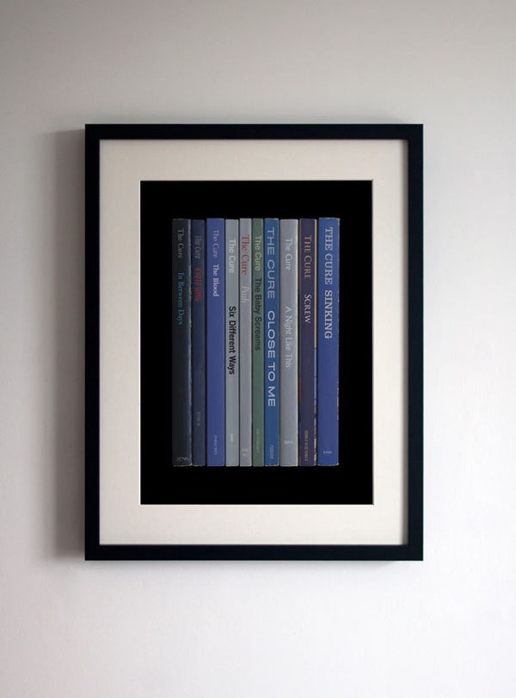 The Cure The Head On The Door Poster Print Album As Books Robert Smith Book Print