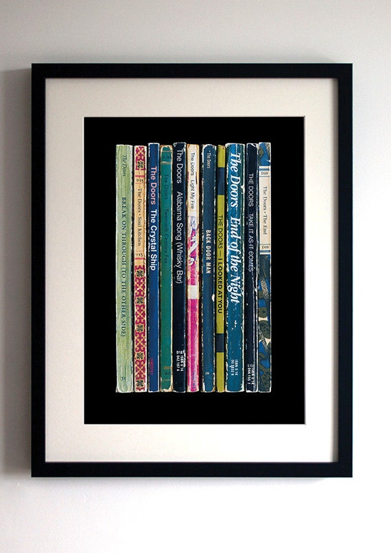 The Doors By The Doors Debut Album As Books Poster Print Etsy