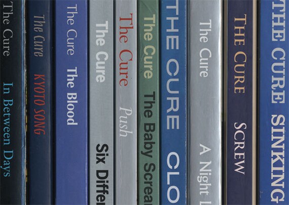 The Cure The Head On The Door Poster Print Album As Books Robert Smith Book Print