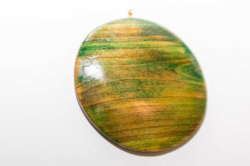 Wooden pendant image 1