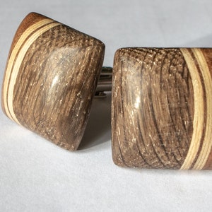 Wooden cufflinks image 3