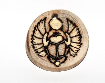 Wooden pendant