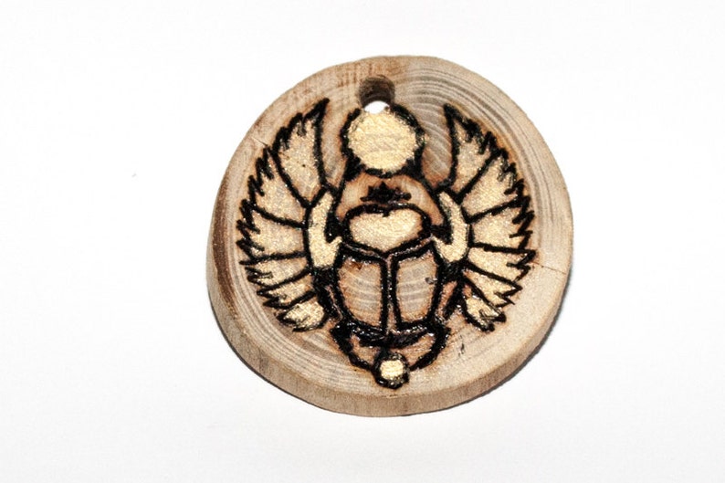 Wooden pendant