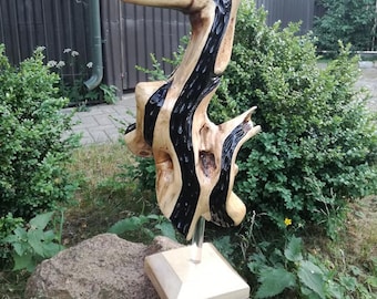 Wooden sculpture