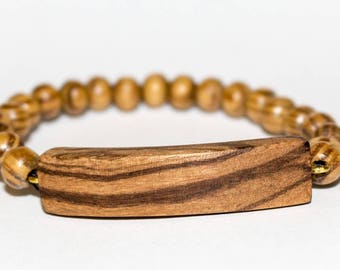 Slinky Bracelet Perles de bois