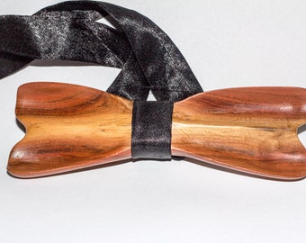 Bow tie wood