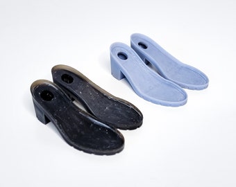 SOLES ONLY (1 Pair) - Smart Doll "Hero" Shoe Soles Resin 3D printed Vinyl BJD