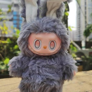 Handmade Bunny Labubu Doll | Custom Plush Art Toy | Cute Collectible Gift | Made to Order