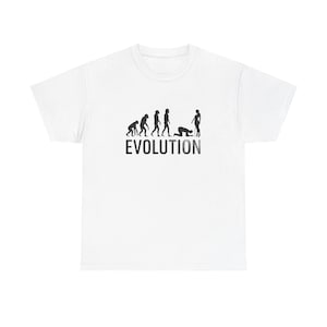 Funny Evolution Shirt, Darwin Meme Tee, Boyfriend Gift, Sarcastic Graphic T-Shirt, Nerdy Science Humor, Dad Birthday Gift, Unisex Cotton Tee