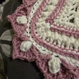 Hand-Made &quot;Floweer&quot; Baby Blanket