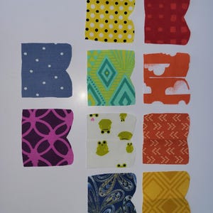 1:20 Scale Saddle Pad Set of 5 or 10 &quot;Ride The Rainbow&quot; (Style Set)