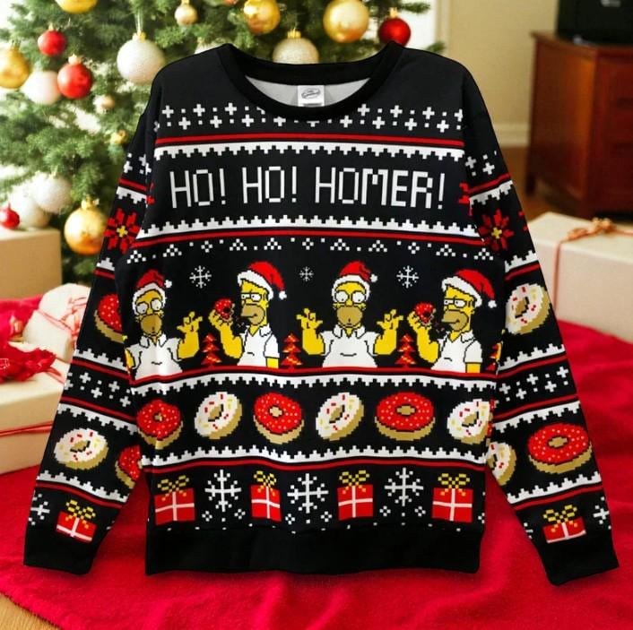 The Simpsons Christmas Sweater Ireland