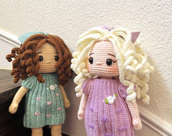 Gehaakte amigurumi-pop: handgemaakt aandenken voor kinderen