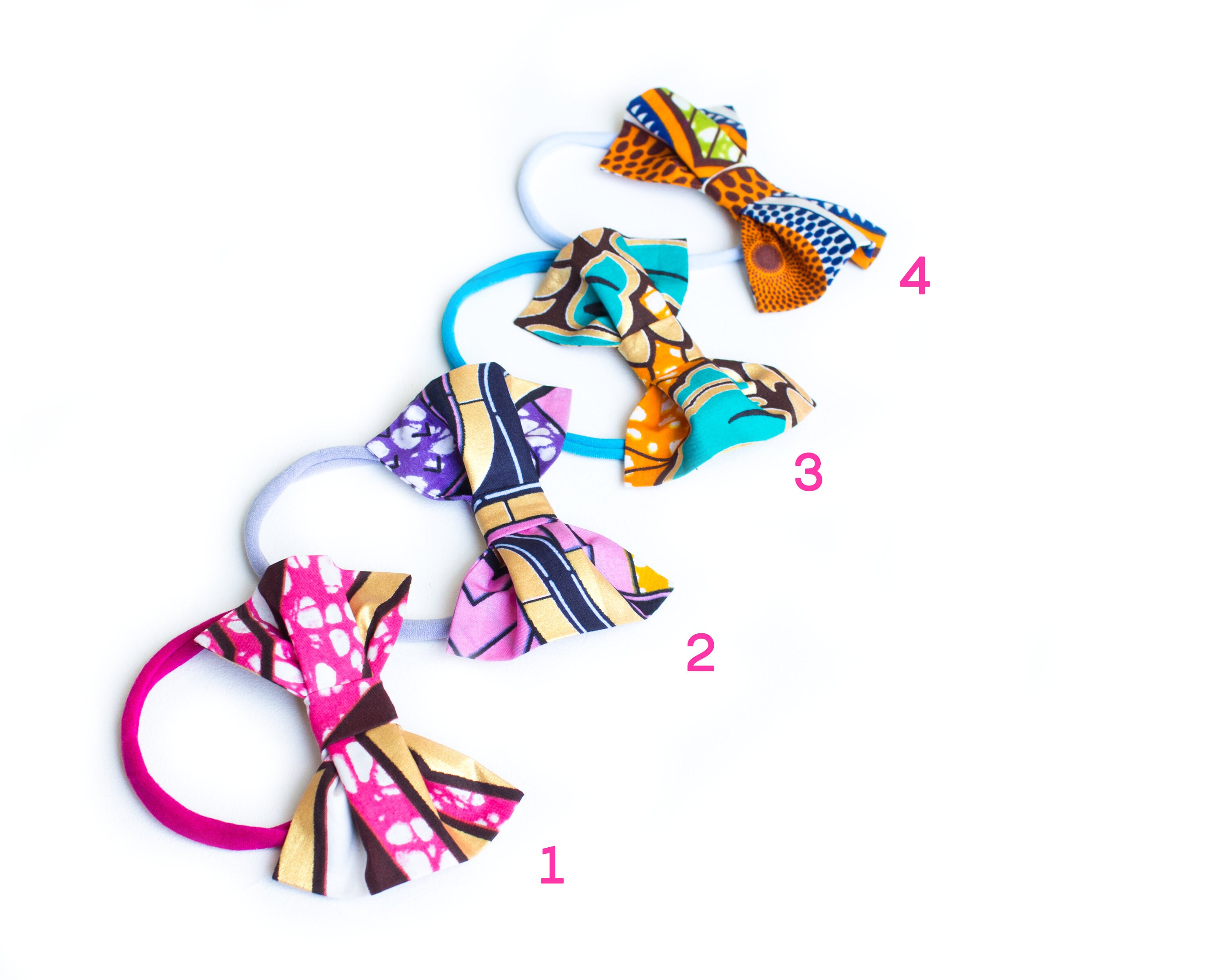 Baby Girl Bows Baby Girl Gift Set Baby Shower Gift Pink Etsy