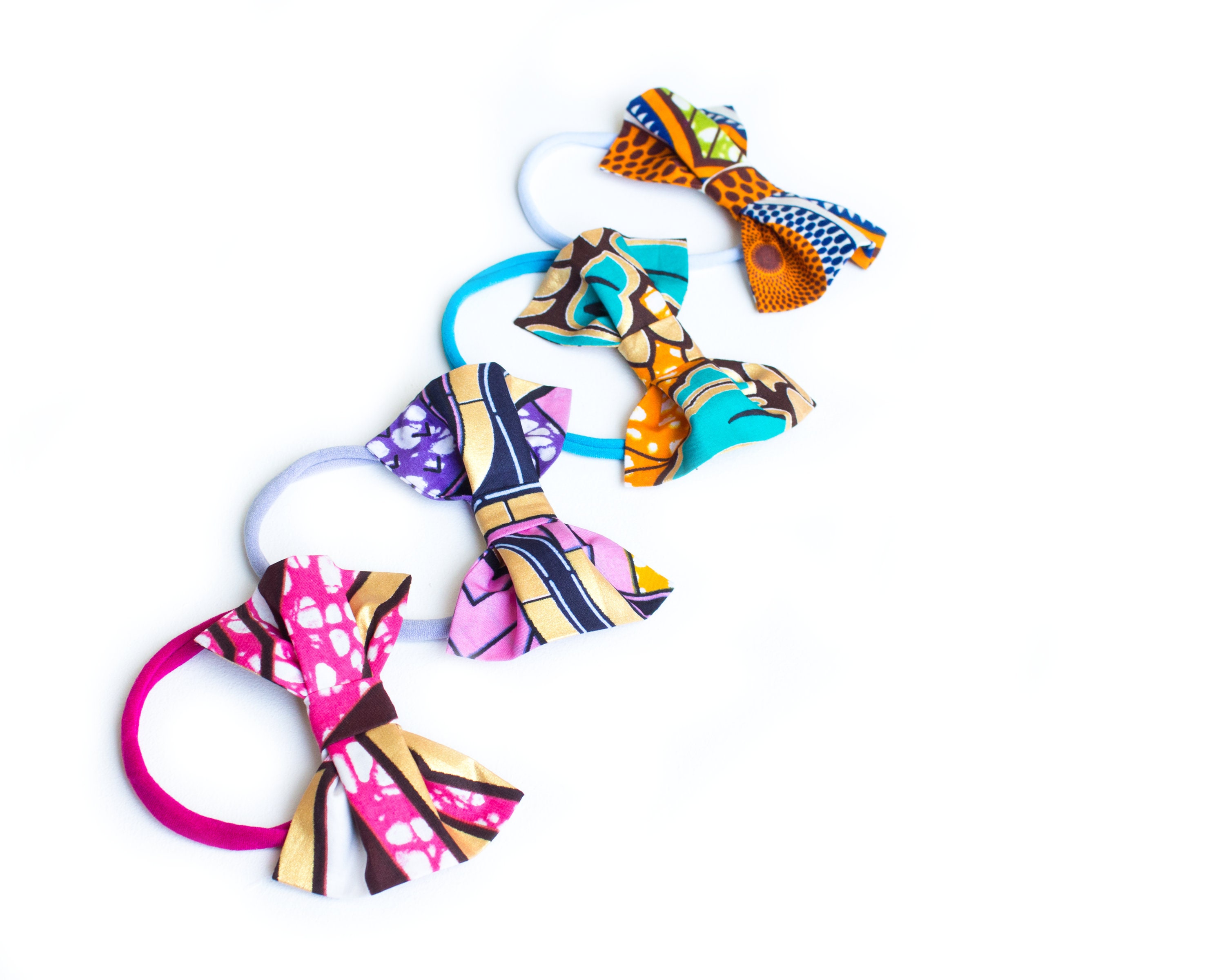 Baby Girl Bows Baby Girl Gift Set Baby Shower Gift Pink Etsy