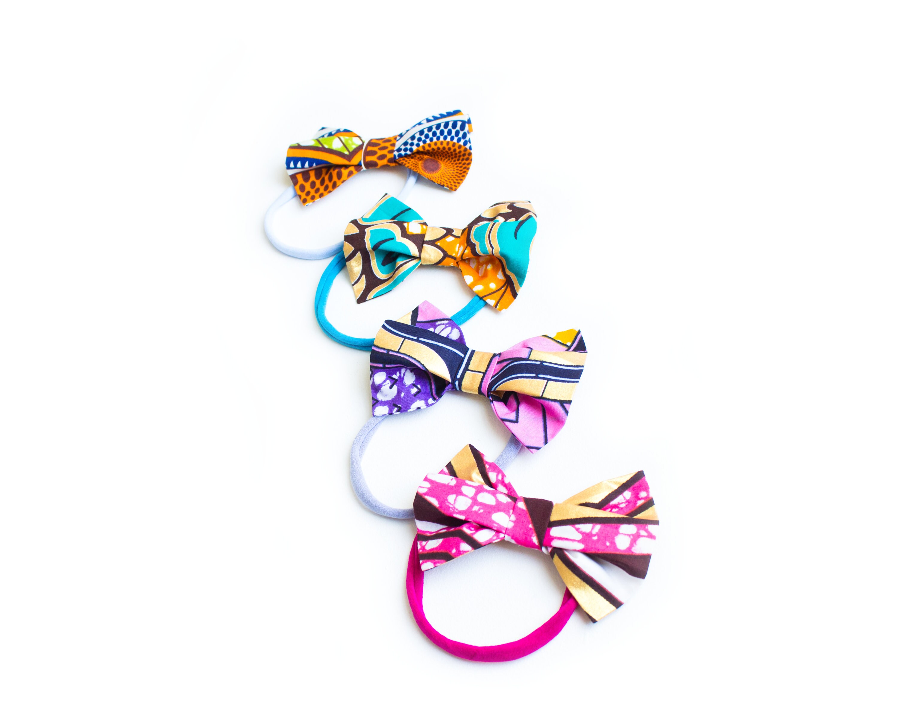 Baby Girl Bows Baby Girl Gift Set Baby Shower Gift Pink Etsy