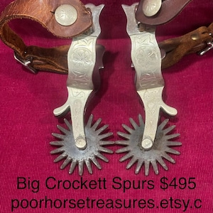 Crockett Spurs - Etsy display picture 2
