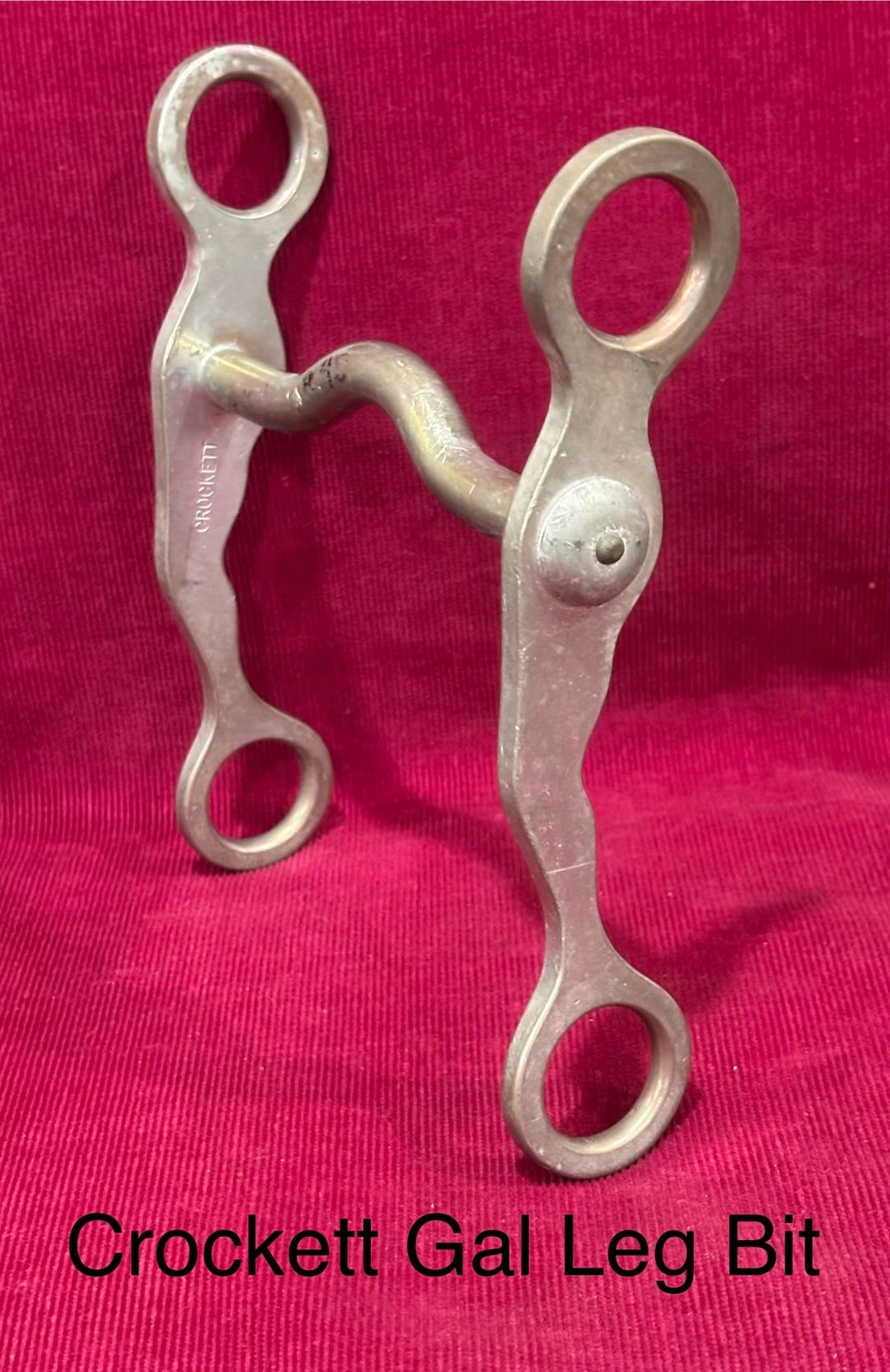 Antique Crockett Marked Gal Leg Bit - Etsy