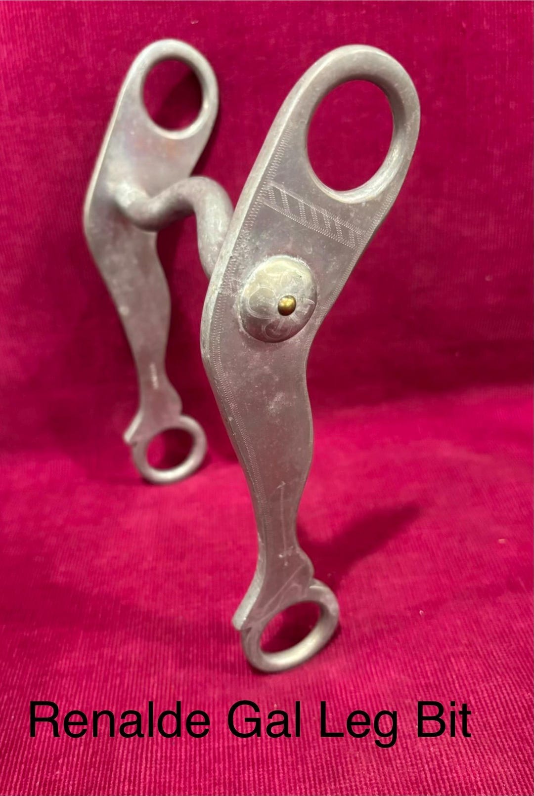 Antique Renalde Marked Gal Leg Bit - Etsy