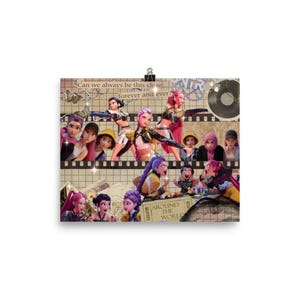 Huntrix Kpop Demon Hunters Poster