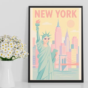 New York Fashion Statue of Liberty Digital Art