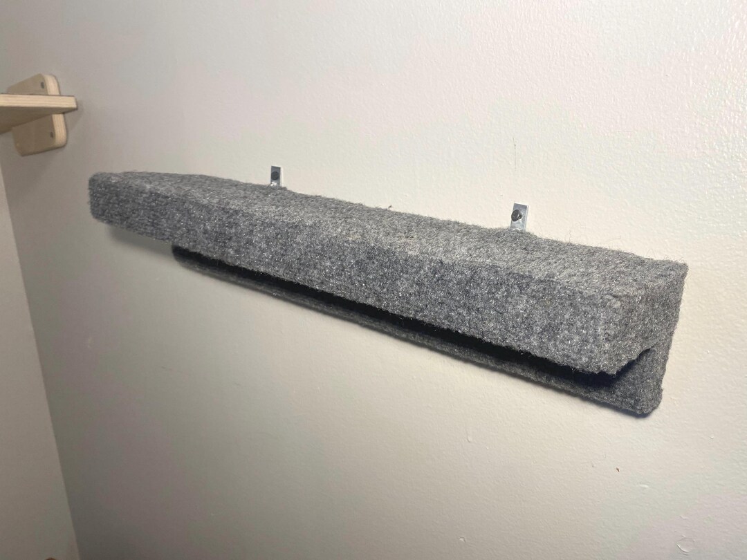 Wall-mounted Cat Ramp Perch: Climbing Pet Furniture, Vertical ...