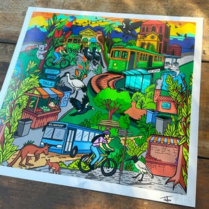 Melbourne City Wall Art – Australia Travel Décor