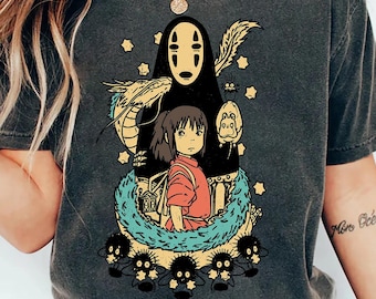 Studio Ghibli Shirt: Spirited Away, Totoro, Howl's Moving Castle