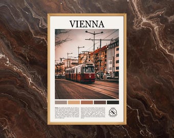 Vienna Poster: Vienna Print, Vienna Paint, Vienna Photo, Austria Poster, Austria Wall Art, Austria Poster Print, Austria Home Decor
