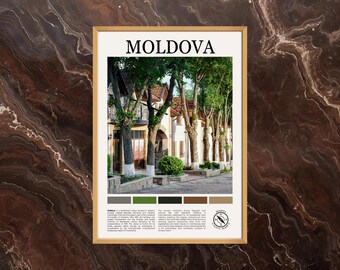 Moldova Poster: Moldova Print, Moldova Paint, Moldova Photo, Moldova Wall Art, Moldova Travel Poster, Moldova Poster Print, Moldova Decor