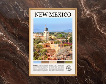 New Mexico Poster: New Mexico Print, New Mexico Paint, New Mexico Photo, New Mexico State Poster, New Mexico Poster Print