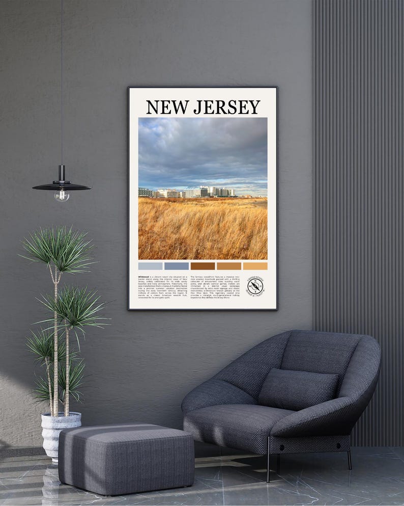 Wildwood Photography Print, New Jersey Poster, Wildwood New Jersey Real Photo, Cape May County Wall Art, Jersey Shore Artwork Decor, Travel