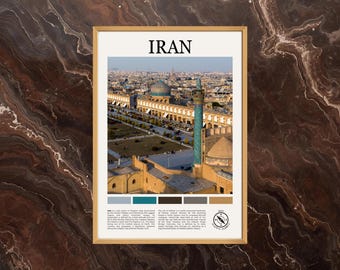 Isfahan Poster: Iran Poster, Isfahan Print, Isfahan Paint, Isfahan Photo, Isfahan Wall Art, Isfahan Poster Print, Iran Printable Poster