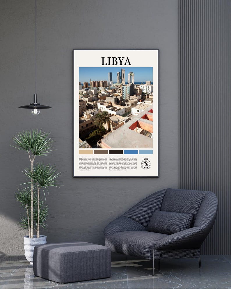 Libya Poster: Libya Print, Libya Paint, Libya Photo, Libya Wall Art ...