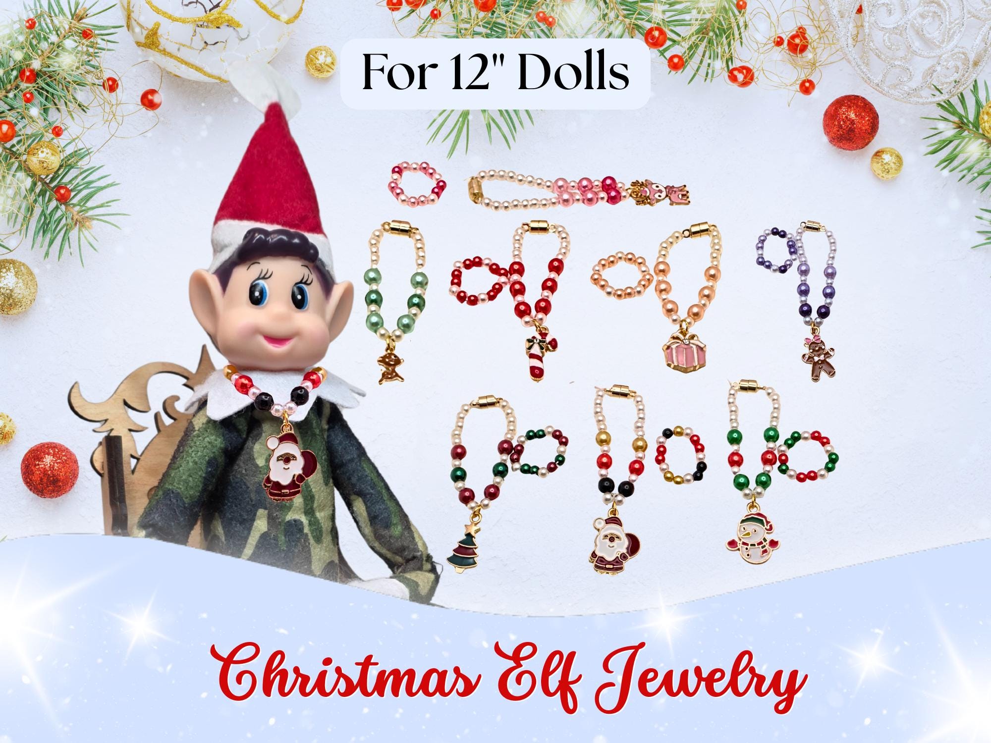 Elf on the Shelf Necklace Australia