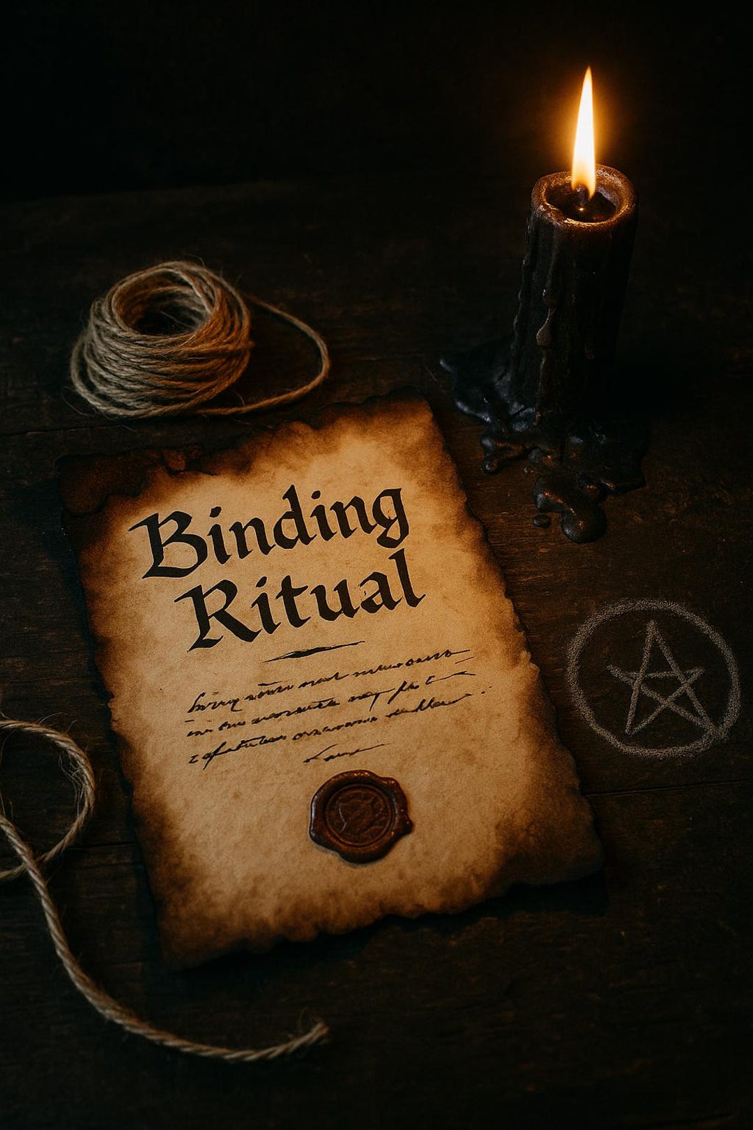 Binding Candle Ritual Custom Binding Ritual – Hand-cast Spell With Sealed Card & Candle ...
