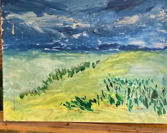 Storm Over the Cactus Field