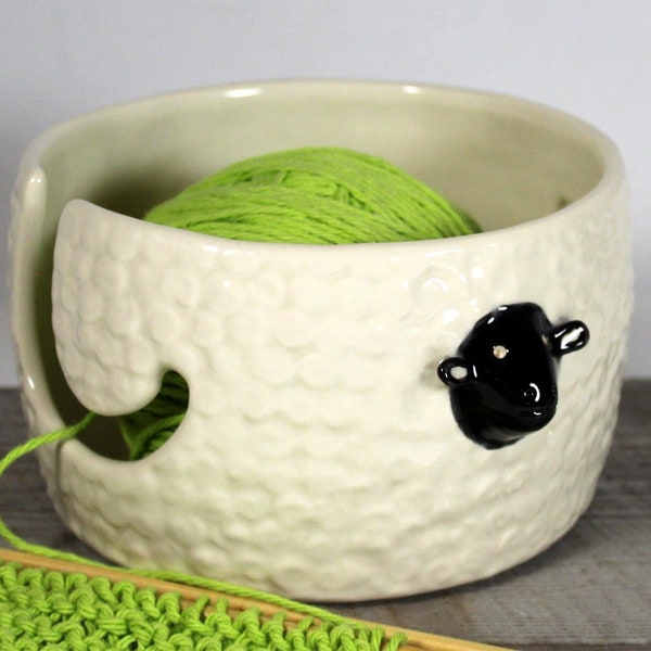 Sheep Yarn Bowl Etsy