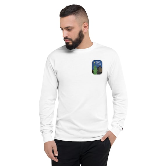 New York Men's Champion Long Sleeve Shirt