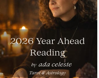 2026 Year Ahead Reading door Ada Celeste | Tarot en astrologie | Gepersonaliseerde pdf