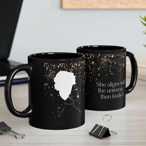 Cosmic Inspiration Coffee Mug: Motivational Gift for Coffee Lovers
