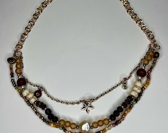Custom layered Necklace (Handmade-to-order Jewelry)