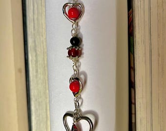 Custom Bookmark Hook Charm (Handmade-to-order)