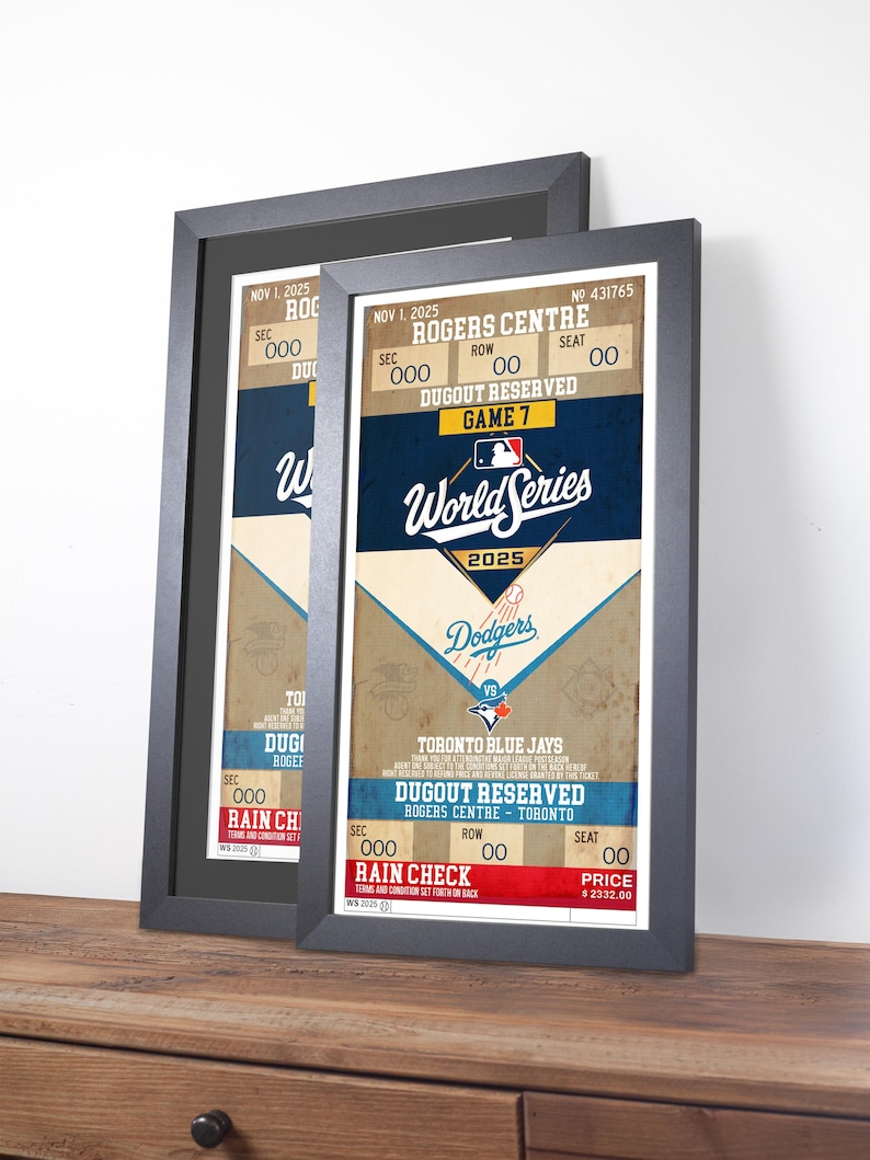 2025 World Series Ticket -