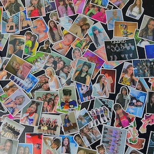 IVE STICKERS, Kpop group assorted Kpop sticker mix, 25/50/75/100 assorted kpop sticker, kpop group sticker, kpop decal, kpop prints